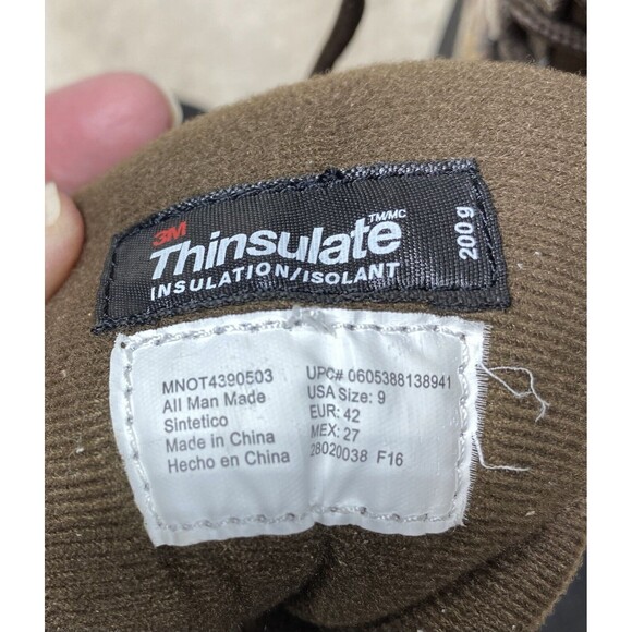 Ozark Trail Hiker Boots Sz 9 Hunting Hiking Thinsulate Camo Realtree Camping - Picture 5 of 11